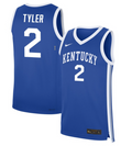 Saniah Tyler Jersey #2 Kentucky Wildcats NIL Basketball Royal