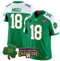 Steve Angeli Jersey #18 Notre Dame 2025 Sugar Bowl Champions