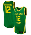 Salimatou Kourouma Jersey #12 Oregon Ducks NIL Basketball Green