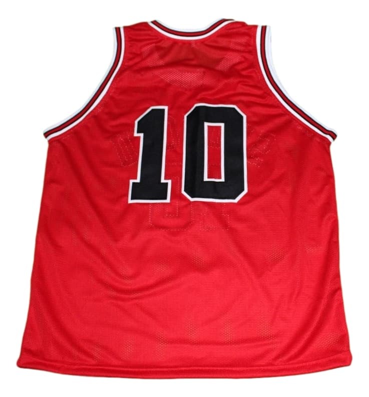 Sakuragi Hanamichi Jersey #10 Shohoku Slam Dunk Basketball Red
