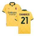 Samuel Chukwueze #21 AC Milan 2025-26 Third Men Jersey – Yellow