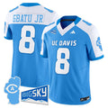 Samuel Gbatu Jr Jersey #8 UC Davis Aggies 2025 Lake Tahoe Patch