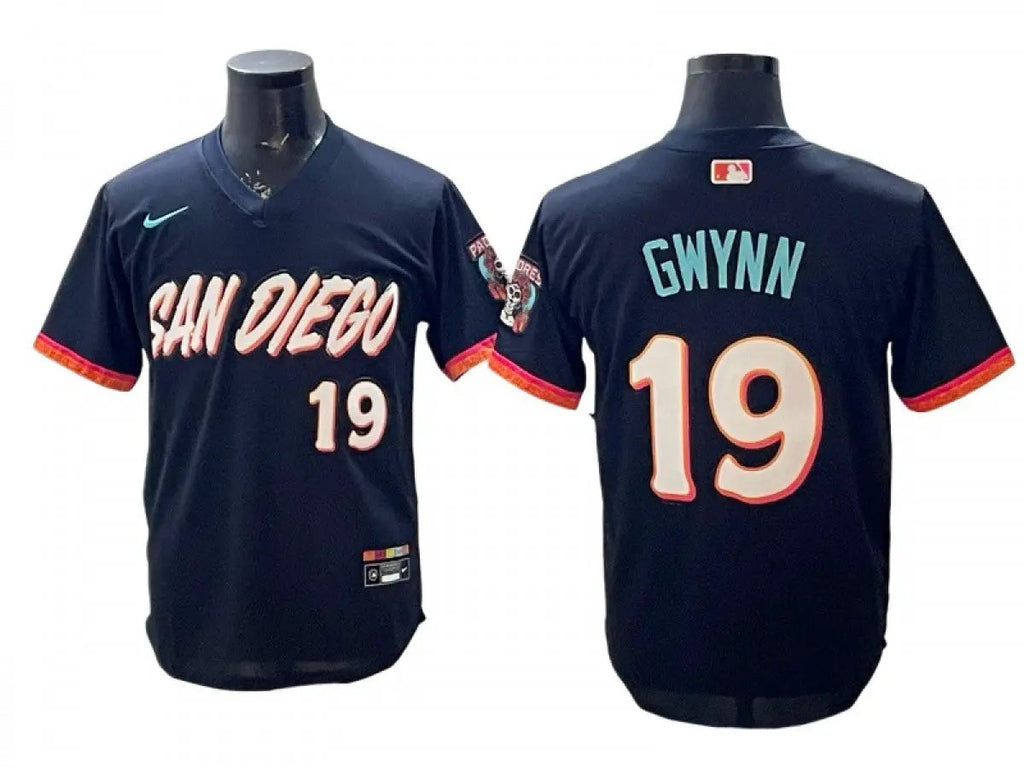 San Diego Padres #19 Tony Gwynn 2026 City Connect Limited Jersey - Obsidian