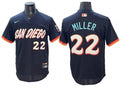 San Diego Padres #22 Mason Miller 2026 City Connect Limited Jersey - Obsidian