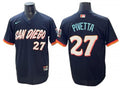 San Diego Padres #27 Nick Pivetta 2026 City Connect Limited Jersey - Obsidian