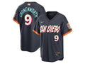 San Diego Padres #9 Jake Cronenworth 2026 City Connect Limited Jersey - Obsidian