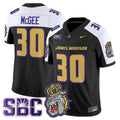 Scotty McGee Jersey #30 James Madison Dukes 2025 Vapor Stitched