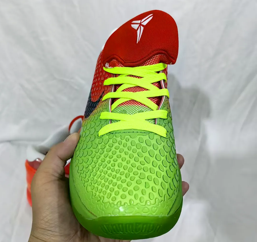 Kobe 6 Protro Grinch Custom Shoes Sneakers