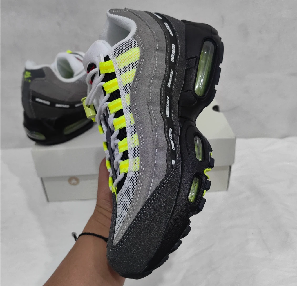 Undefeated x AM 95 Geo NYC Neon Shoes Sneakers
