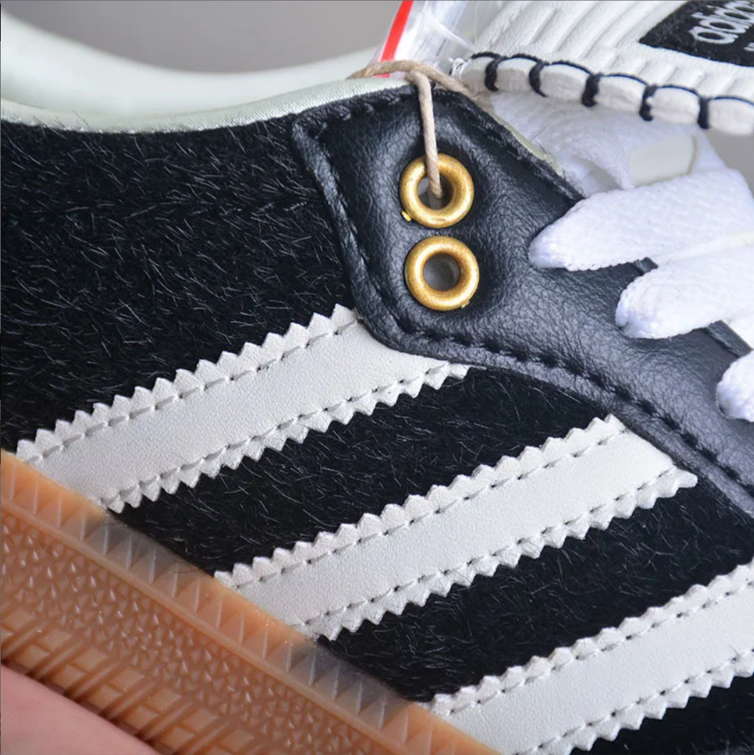 Wales Bonner x AD Samba Pony Black Shoes Sneakers