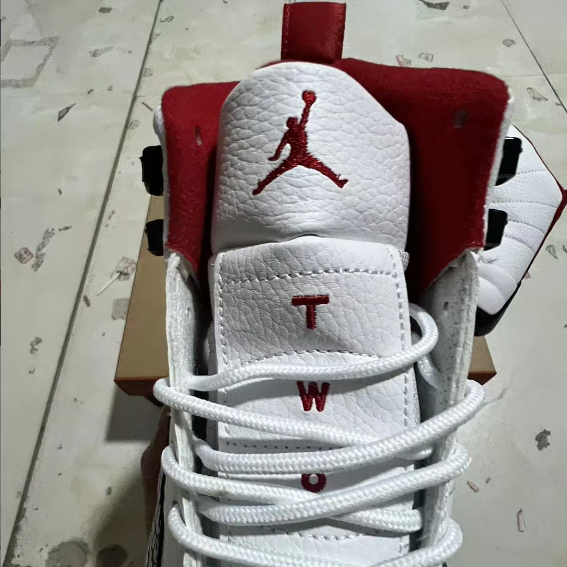 Air Jordan 12 Elephant Print Shoes Sneakers