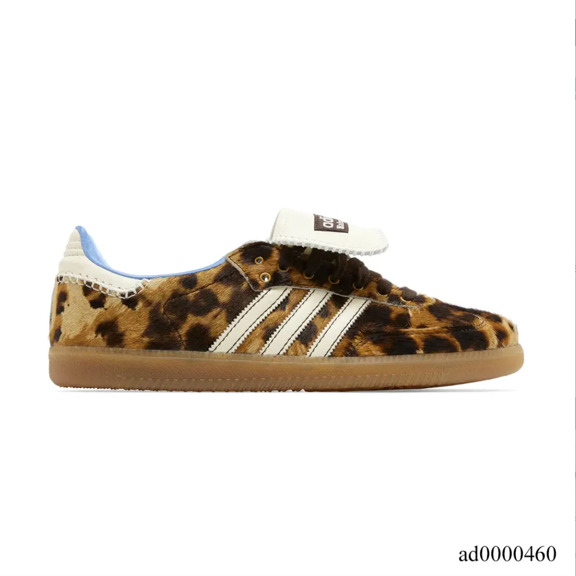 Wales Bonner x AD Samba Pony Leopard Shoes Sneakers