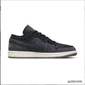 Air Jordan 1 Low Craft Inside Out Black Shoes Sneakers