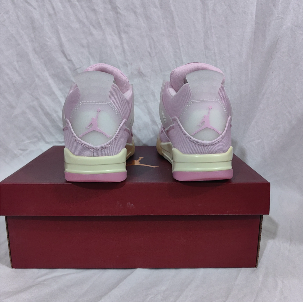 Air Jordan 4 Denim Iced Carmine Shoes Sneakers