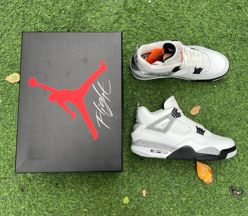Air Jordan 4 White Cement 2025 Shoes Sneakers