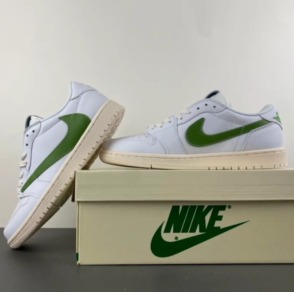 Travis Scott x Air Jordan 1 Low OG Matcha Shoes Sneakers