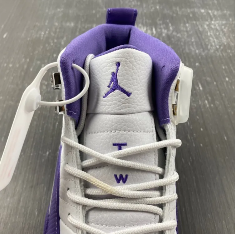 Air Jordan 12 White Field Purple Shoes Sneakers