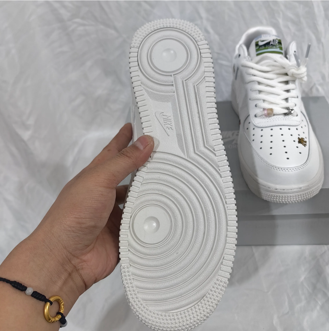 Air Force 1 Chenille Swoosh Year Of The Horse Shoes Sneaker