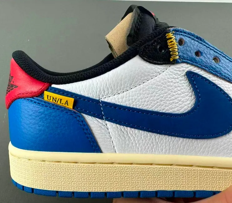 Union LA x AJ 1 Low OG Storm Blue Shoes Sneakers