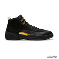 Air Jordan 12 Black Taxi Shoes Sneakers