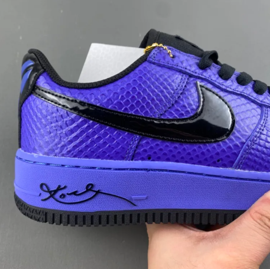 Kobe Bryant x FC Barca x Air Force 1 Low Protro Persian Violet Shoes Sneaker