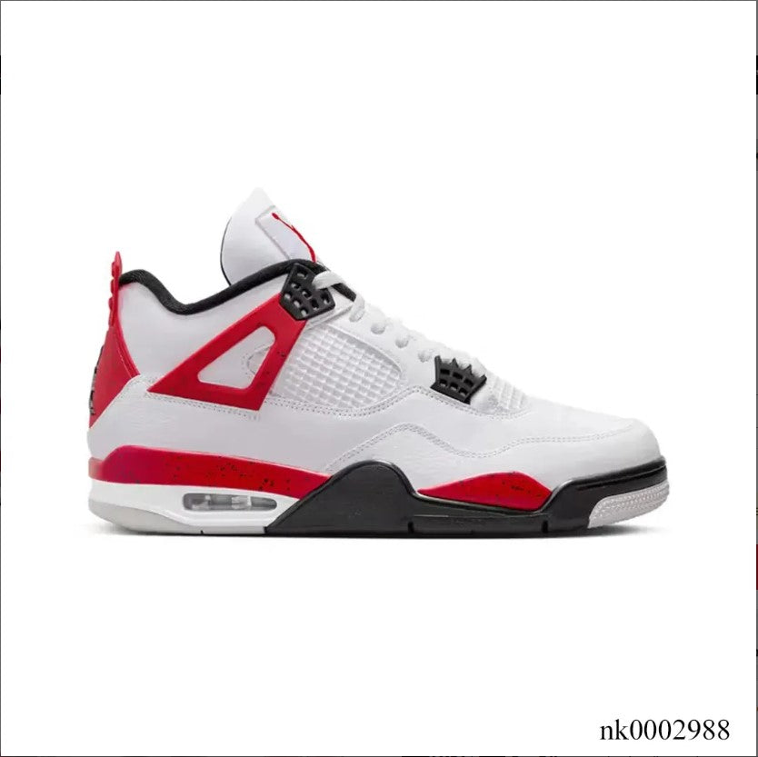 Air Jordan 4 Red Cement Shoes Sneakers