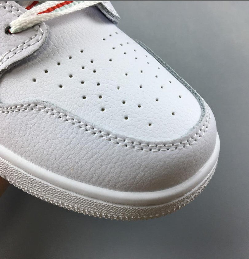 Air Jordan 1 Mid White Topaz Mist (GS) Shoes Sneakers