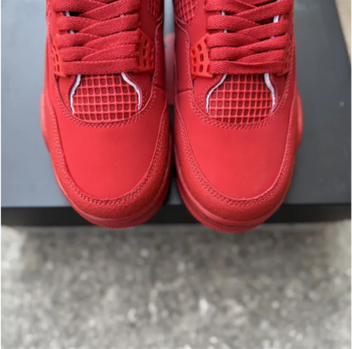Air Jordan 4 Triple Red Shoes Sneakers