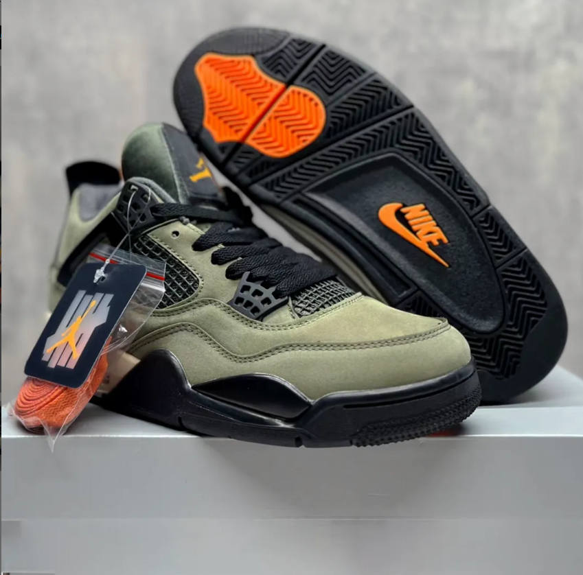 Undefeated xAir Jordan 4 Shoes Sneakers