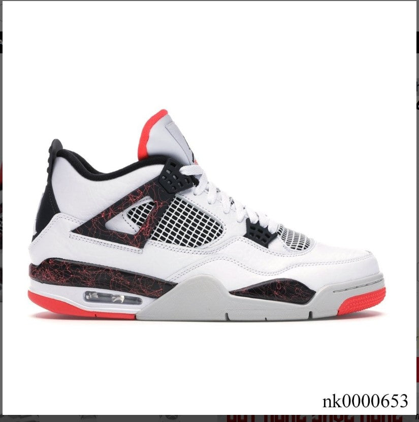 Air Jordan 4 Retro Flight Nostalgia Shoes Sneakers (Big Size Available)