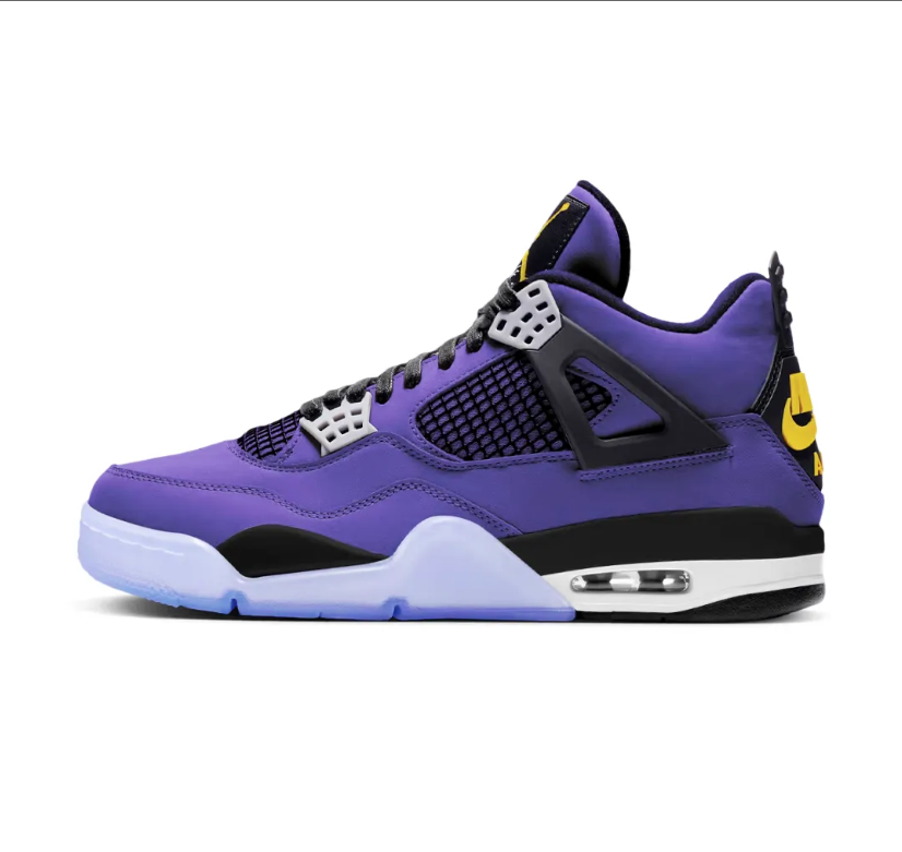 Air Jordan 4 Lakers Shoes Sneakers