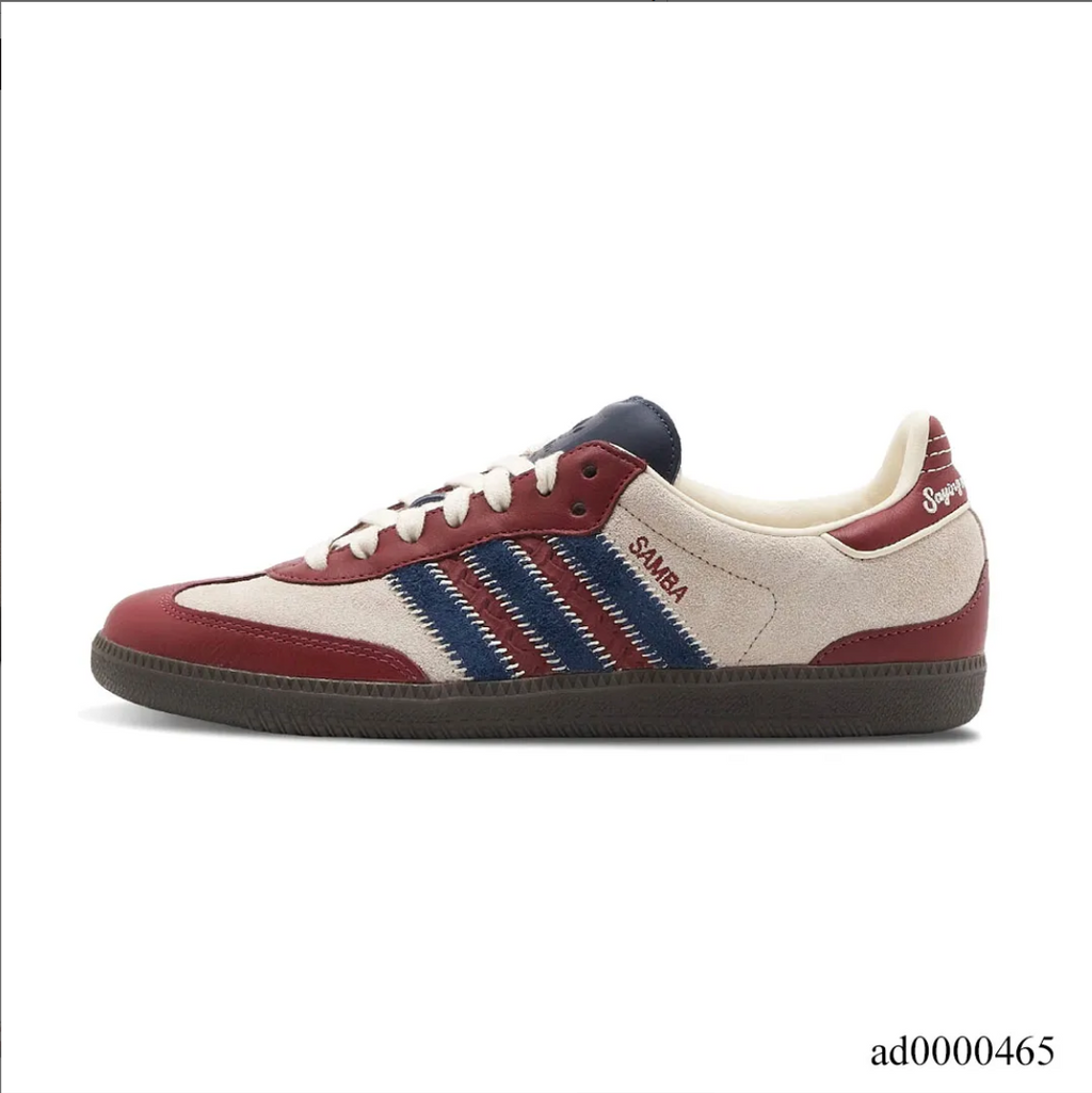 Notitle x AD Samba Red Shoes Sneakers