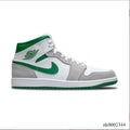 Air Jordan 1 Mid SE Grey Green Shoes Sneakers