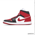 Air Jordan 1 Mid Alternate Bred Toe Shoes Sneakers