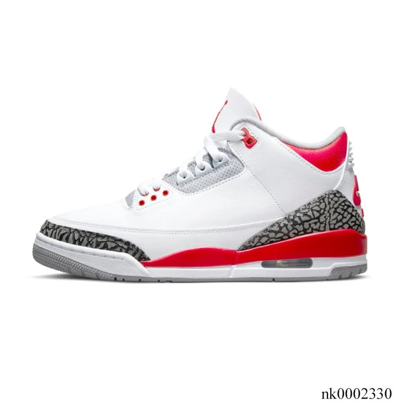 Air Jordan 3 Retro Fire Red Shoes Sneakers