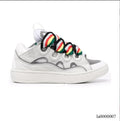 Lanvin Curb Sneaker White Blue Shoes Sneakers