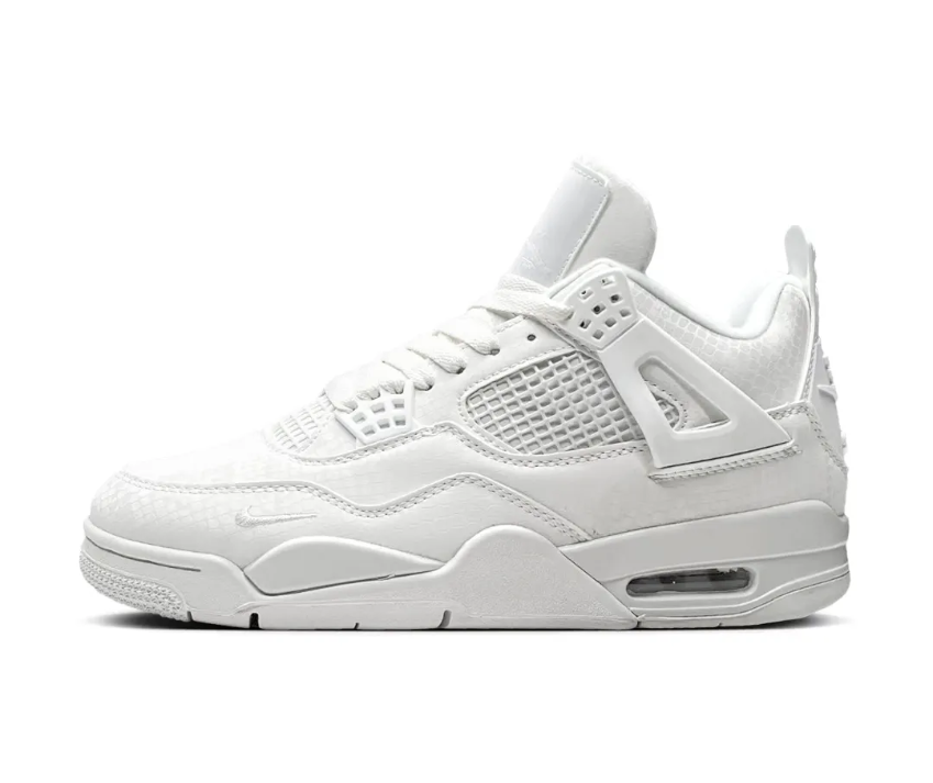 Nigel Sylvester x Air Jordan 4 White Mamba Shoes Sneakers
