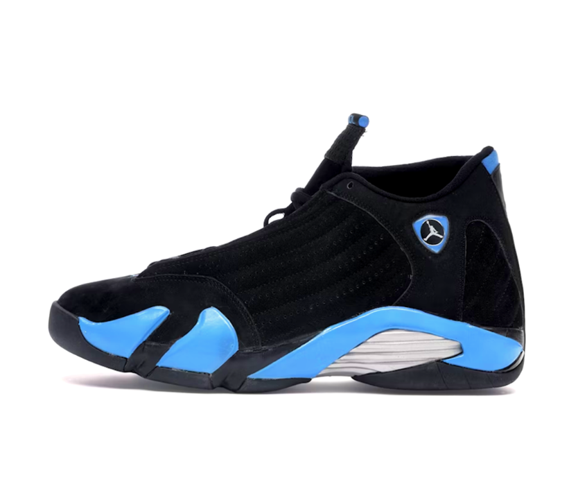 Air Jordan 14 Black University Blue Shoes Sneakers