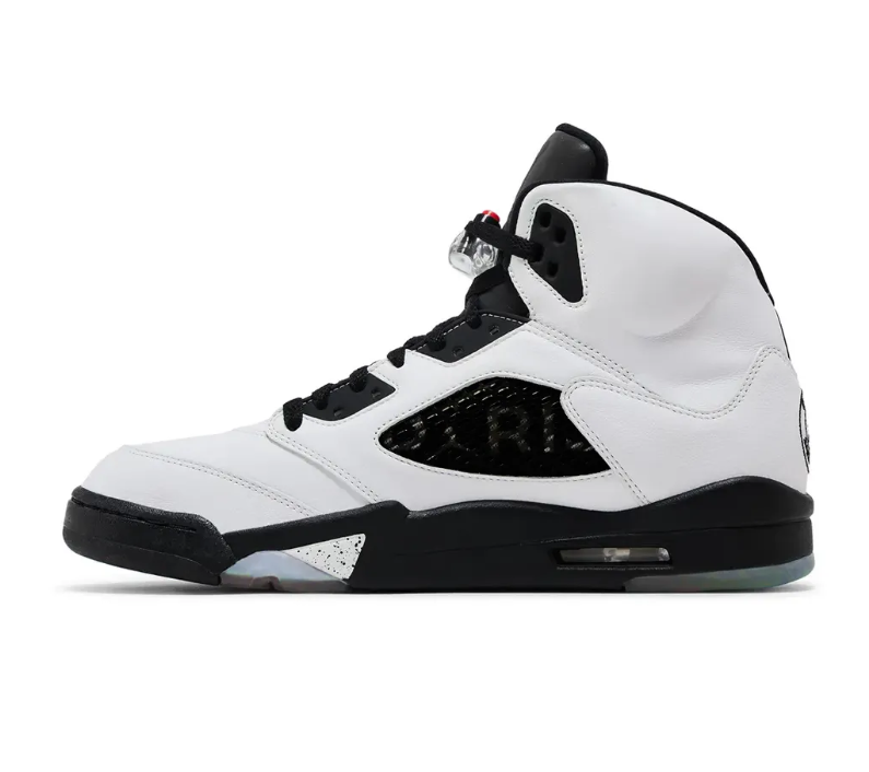 Air Jordan 5 Paris Saint Germain F&F White Shoes Sneakers