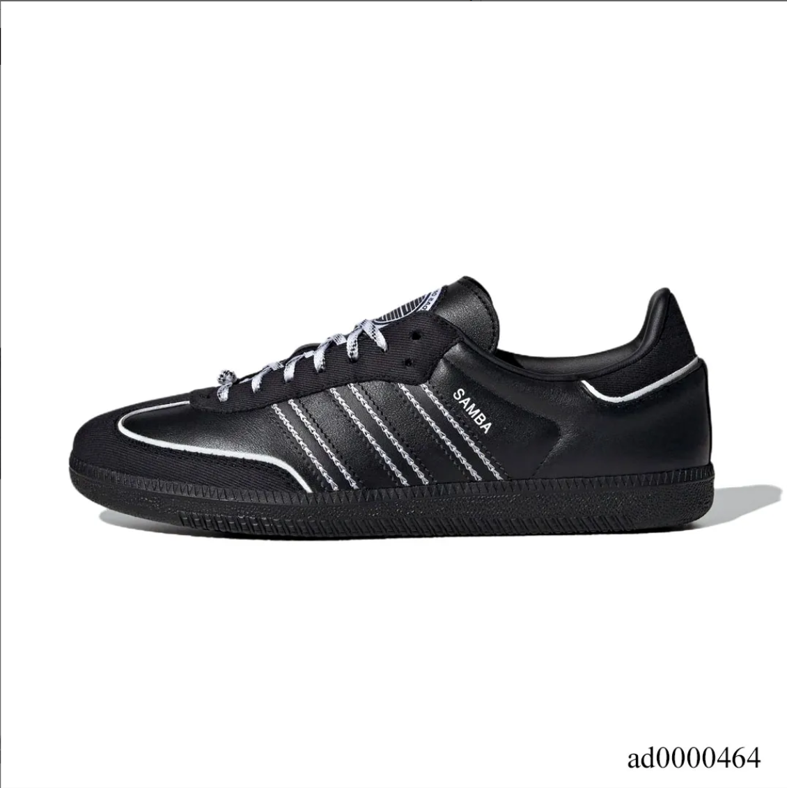 AD TOC Samba OG Black White Silver Shoes Sneakers
