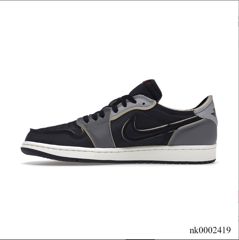 Air Jordan 1 Low OG EX Black Smoke Grey Shoes Sneakers