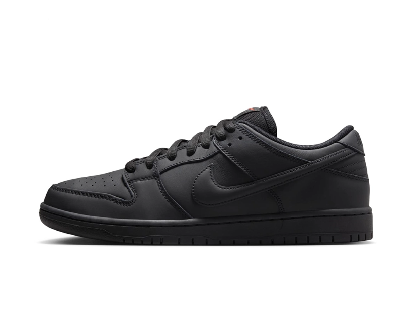 SB Dunk Low Pro ISO Triple Black Shoes Sneakers