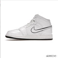 Air Jordan 1 Mid Schematic Shoes Sneakers