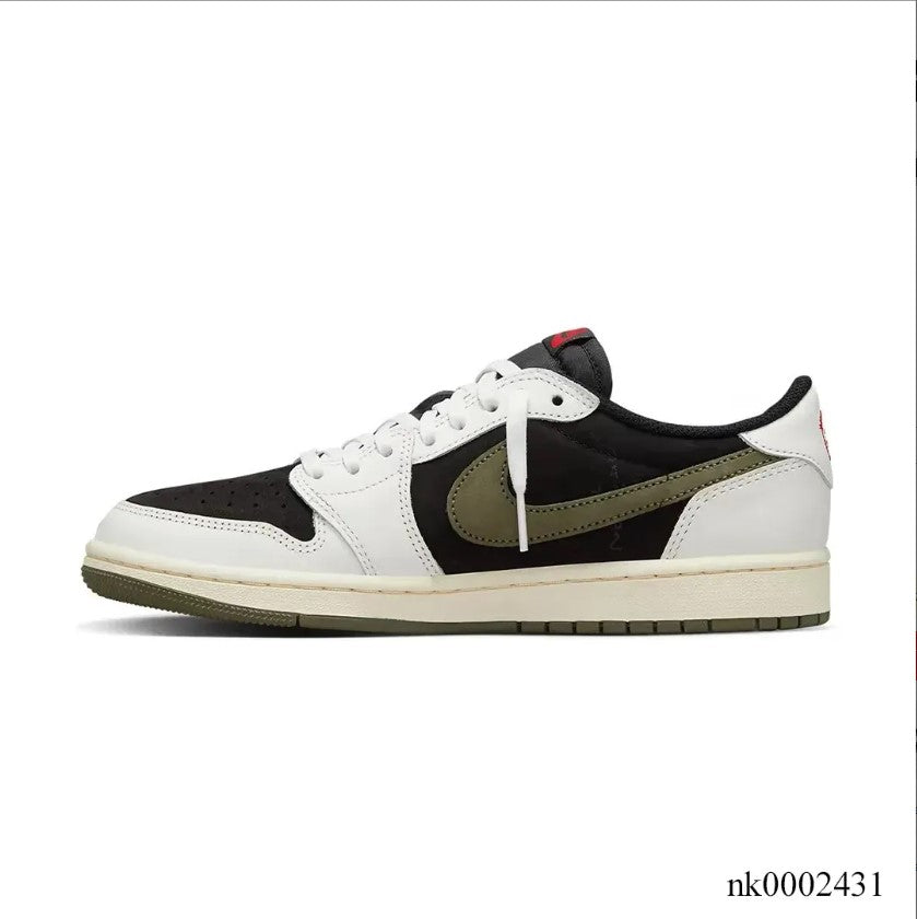 Travis Scott x Air Jordan 1 Low OG Olive Shoes Sneakers