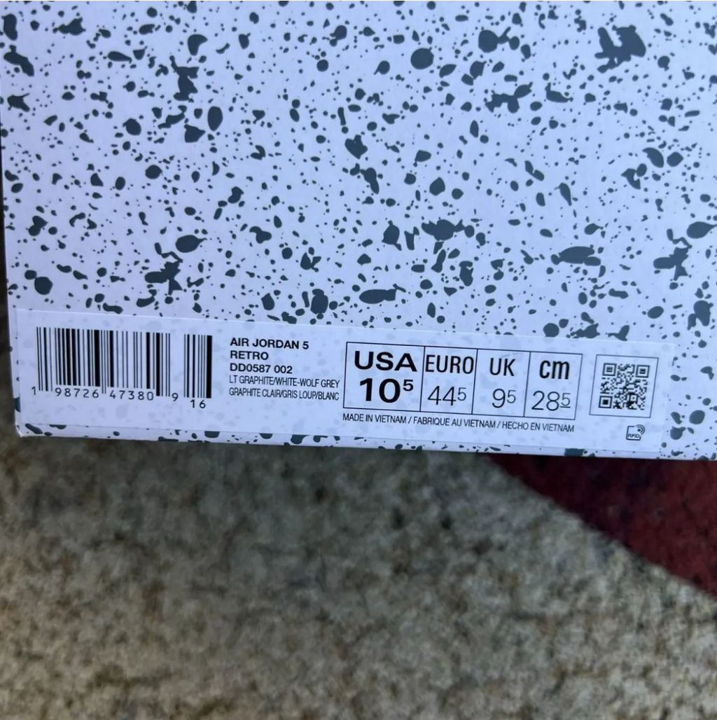 Air Jordan 5 Wolf Grey (2026) Shoes Sneakers