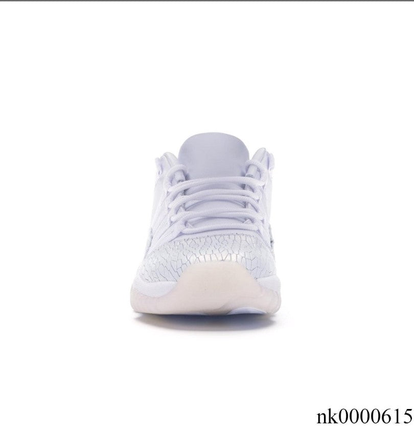 Air Jordan 11 Retro Low Heiress Pure Platinum Shoes Sneakers