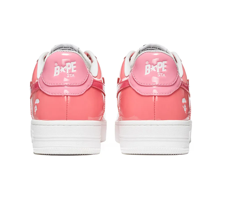 BAPE Sta Low Color Camo Combo Pink Shoes Sneakers