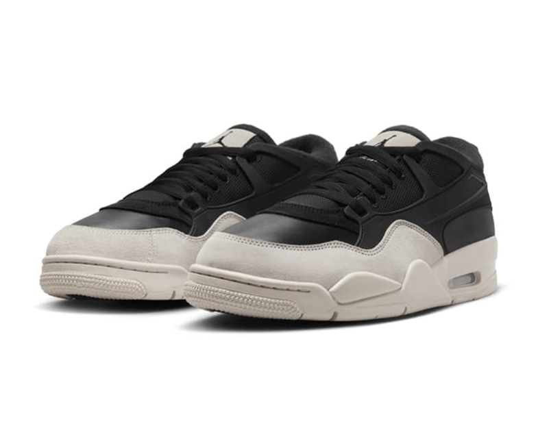 Air Jordan 4 RM Black Light Bone Shoes Sneakers