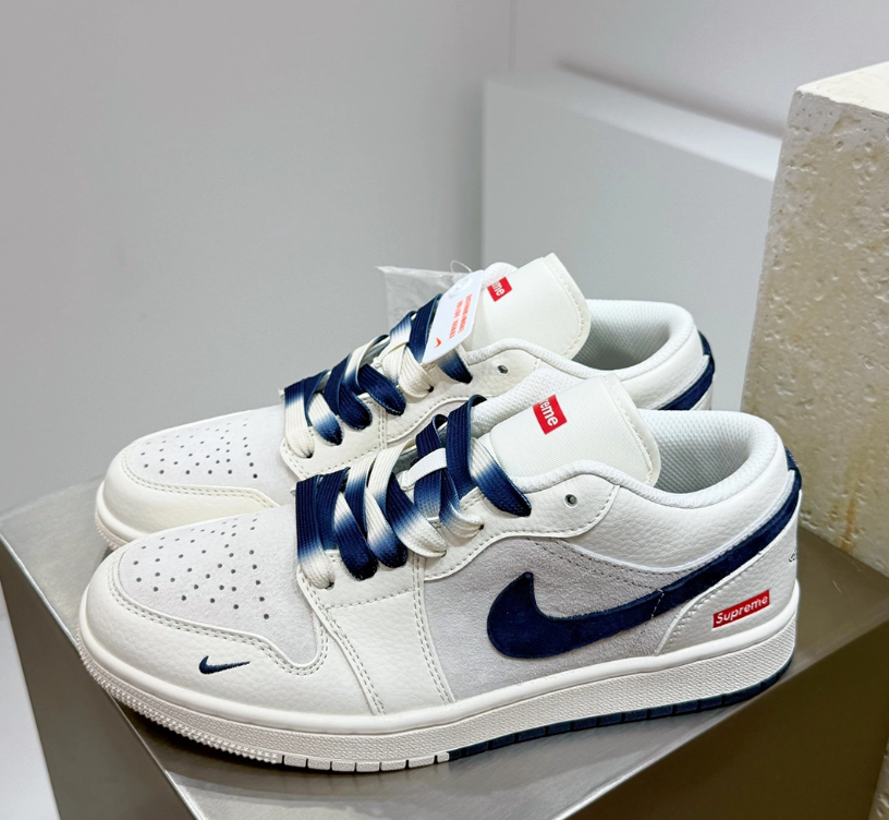 SUP x Air Jordan 1 Low Shoes Sneakers – nk0004263