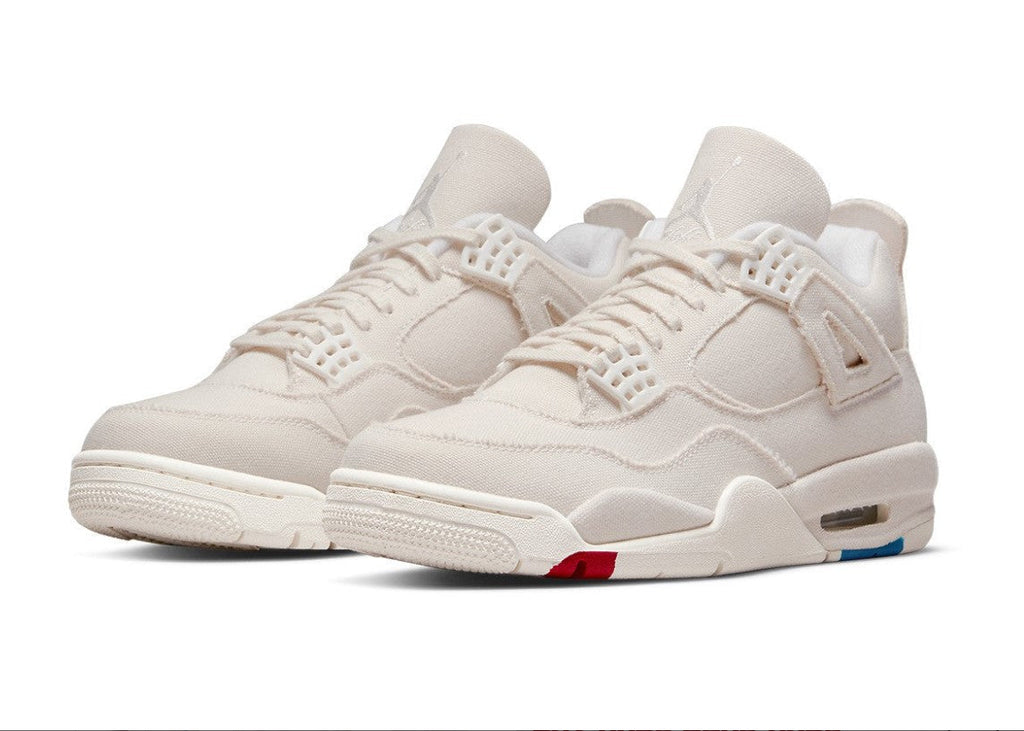 Air Jordan 4 Retro Blank Canvas Shoes Sneakers